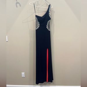Danny couture prom dress one shoulder size 8
